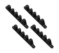 ibasenice Plastic Chair Support Adjustment Bracket with 5-Position Five-Notch Design 4pcs for Secure Connection , Spacesaving Function and Outdoor Lounge , Garden Camping Chairs