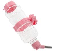 ibasenice Plastic Hamster Water Bottle 473ml with Convenient Water Supply Suitable for Travel Can be Dangled on Pet Cage Creative Design