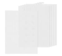 ibasenice Plastic Mesh Canvas Sheets 6pcs Supporting Crafting Styles 11 X 8.2 Inch Sturdy Plastic Material for Cross Stitch and Crochet Projects for DIY Embroidery and Needlework