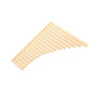 ibasenice Plastic Pan Flute Easy to Learn Panpipe Kit for School Education Enhance Vital Capacity
