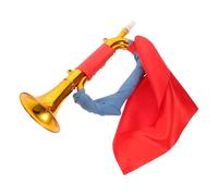 ibasenice Plastic Trumpet Toy for Musicians Lightweight Party Horn with Smooth Airflow for Performance Settings and Sports Events