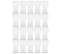 ibasenice Plastic Waxing Removal Spatulas 20Pcs Small Depilatory Cream Applicator Sticks for Women’S Facial Hair Removal, Non-Stick Wax Tools for Sensitive Skin and Eyebrow Waxing