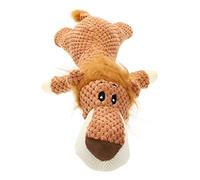 ibasenice Plush Lion Dog Bite Resistant Puppy Chew for Teething and Stress Relief Lovely Interactive Pet Supply to Keep Dogs Active and Prevent Furniture Damage