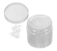 ibasenice Polymorphs Pellet Thermoplastic Beads Softening in Hot Water Advanced Modeling Compound Resin Material 80g 1 Bottle for Halloween Costumes and Create Props for DIY and Cosplay