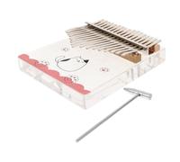 ibasenice Portable Acrylic Kalimba Thumb Piano Cute Musical Instrument for Beginners Boys and Girls Adults Finger Instruments