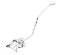 ibasenice Portable Baritone Horn and Tuba Marching Music Lyre, Metal Plating Score Clip, Lightweight Clamp-on Holder for Firm Sheet Music Grip, Silver Instrument Accessory