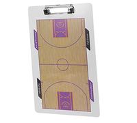 ibasenice Portable Basketball Strategy Board Clipboard for Playbook Visuals Durable Design for Training and Strategy Sessions Basketball Accessory for and Players