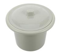 ibasenice Portable Bedside Urinal Bucket with Lid for Adults, Plastic Male Urinal Bottle with Large Capacity and Ergonomic Handle, Easy to Clean Potty for Home and Hospital Use