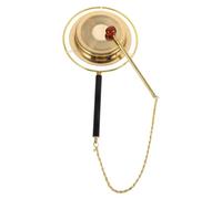 ibasenice Portable Brass Bell for Buddhism Rituals Traditional Chime for Temple and Meditation Craftsmanship Prayer Tones
