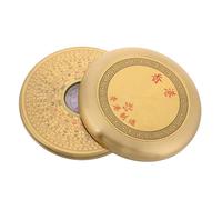 ibasenice Portable Copper Feng Shui Compass Outdoor Navigation Tool for Hiking Camping Backpacking with Accurate Direction and Strong Construction