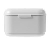 ibasenice Portable Denture Case with Ventilation Breathable Material Convenient Travel Storage for Dentures Retainers Mouth Guards Suitable for Elderly and Orthodontic Users