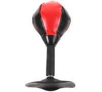 ibasenice Portable Desktop Boxing Ball with Suction Cup Reflex Training Punch Bag for Hand-eye Coordination Reaction Speed and Stress Relief Convenient Boxing Equipment for Adults