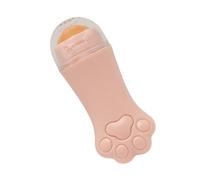 ibasenice Portable Facial Oil Absorber Roller Detachable Volcanic Stone and Abs Material, Adorable Cartoon Cat Paw Shape for Office and On-the-go Oil Control