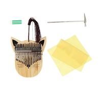 ibasenice Portable Flat Board Thumb Piano Keys Kalimba for Boys and Girls and Adults Music Instrument Fingertip Piano