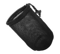 ibasenice Portable Mesh Drawstring Camping Bag for Cutlery and Dutch Oven Storage Lightweight Breathable Organizer for Outdoor Picnic Fishing and Cooking Essentials