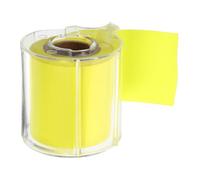 ibasenice Portable Note Pads with Easy Removal and Versatile Yellow Paper for Making To-do Lists or School Use, Stylish and Practical Household Memo Stickers with Decorative Note Roll