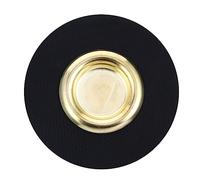 ibasenice Portable Nylon Cello Anti-slip Mat Endpin Stopper with Solid Design for Bass Instruments and Cellos, Black Floor Protector Pad for Home and Stage Use by Professional Cellists