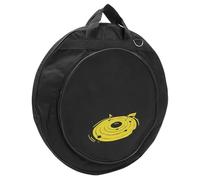 ibasenice Portable Padded Cymbal Bag with Large Capacity and Oxford Cloth Material, round Shape Cymbal Case with Handle for Travel and Storage