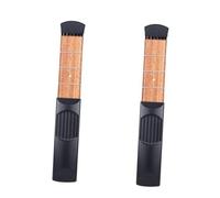 ibasenice Portable Pocket Guitar Chord Trainer 6 String 4 Fret Practice Tool Lightweight and Compact for Beginners Carrying Bag