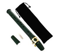 ibasenice Portable Saxophone Mini Saxophone Simple Pocket for Beginner Musician Use at Home Travel Green Lightweight Design