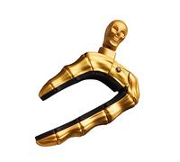 ibasenice Portable Ukulele Capo Guitar Clip Fast Adjustment Tune Clamp Key Trigger Capo for Ballad Guitar and Electric Tuner