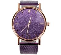 ibasenice Portable Women Wrist Watch with Silicone Band and Adjustable Strap, Stylish Quartz Watch for Long Time Usage, for Business and Leisure Occasions