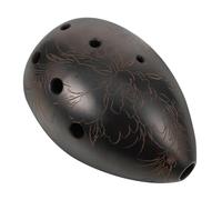 ibasenice Portable Xun Beginner Friendly Pear Shaped Musical Instrument for Students Lightweight Pottery Design for Easy Outdoor Playing and Accurate Sound Production