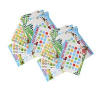 ibasenice Potty Training Stickers Chart for Toddlers Boys Cartoon Farm Theme Reward Chart Potty Training Sticker Decal Boys and Girls Supplies Toilet and Girls
