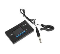 ibasenice Practical Electronic Tuner Guzheng Tuning Accessory Accurate Metronome Tone Generator for Guzheng Players 1Set Portable High-Contrast LCD Screen ABS Metal