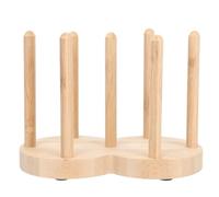 ibasenice Practical The with Friendly Strong Environmentally Material Synthetic Cup Storage Rack for and, Sense of Design, Securely Fix Cups Firmly in Khaki Colour Tea Shops Cafés