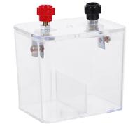 ibasenice Primary Battery Experiment Kit with Copper, Iron, and Zinc Conductors for Science Experiments, Physics Teaching Supplies for Basic Circuit Learning and Electroplating Science