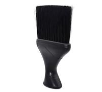 ibasenice Professional Barber Neck Duster Brush Black for Broken Hair Cleaning Nylon and Pp Material, Practical Hair Salon Tool for Barber Shops and Homes