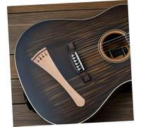 ibasenice Professional Cello Tailpiece Board Maple Wood with Ebony Inlay Precision Tuning String Panel for Seamless Replacement and Enhanced Performance