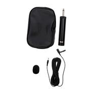 ibasenice Professional Clip-on Saxophone Microphone Condenser Pickup 5m Cable and Storage Bag for Live Performance and Studio Recording