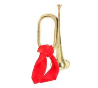 ibasenice Professional Copper Alloy Trumpet Wind Instrument Brass Horn Bugle Musical Instrument for Youth Band and Orchestra Playing