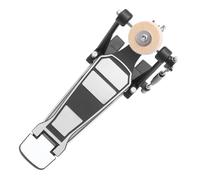 ibasenice Professional Drum Pedal Replacement Kick Drum Pedal with Hammer Single Chain Drive Sturdy Steel Construction Smooth Response Part Beginners Jazz Performance Accessory