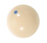 ibasenice Professional Pool Cue Ball White Billiard Training Ball with Blue Eye Dot for Precision Shots Impact-resistant Material and Billiard Practice