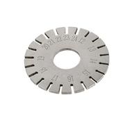 ibasenice Professional Tuning Tool for Piano String Measuring Tool Silver for Piano Tuning Scenarios