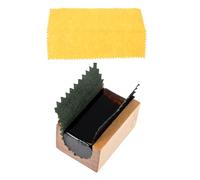 ibasenice Professional Violin Rosin Block Dustless String Maintenance Tool for Violin String Instrument Accessories Portable Use Bow