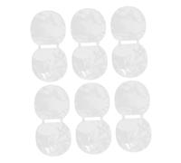 ibasenice Protective Film Accessory Double-sided Table Tennis Paddle 6pcs Pvc Cover Thickened for Racket Protection Easy to Use