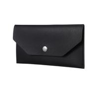 ibasenice PU Leather Cash Envelope Wallet for Budgeting Compact Lightweight Long Clutch Bag for Women Reusable Money Organizer Purse for Cards and Cash Stylish Travel and Everyday Use