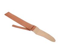 ibasenice PU Leather Drumstick Holder Bag with Nonslip Surface Dustproof Protection Percussion Accessories Organizer for Drummers Teens Portable Brown