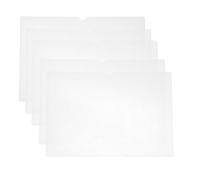 ibasenice PVC Protective Covers Overlapping Placement File Jackets 5pcs to Protect Documents, Office File Protecting Covers for Business Licence and Documents