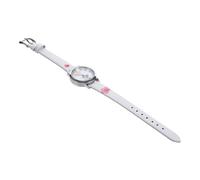 ibasenice Quartz Cat Design Watch for Adorable Cartoon Pattern and Practical Wristwatch Gift for Students Accurate Timekeeping White Color Random Color