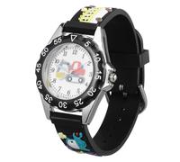 ibasenice Quartz Watch with Excavator Cartoon Dial Comfortable for Boys and Learning Daily School