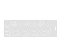 ibasenice Quilting Template White Pp Quilting Tool Professional Designs Increase DIY Creativity