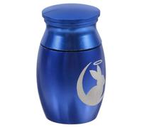 ibasenice Rabbit Cremation Urns Small Pet Urns for Ashes Weather Resistant Keepsake Memorial Jar for Dogs and Cats Discreet Design Lightweight Portable Casket for Indoor and Outdoor Use
