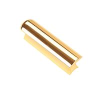 ibasenice Rb Golden Stainless Steel Hawaii Guitar Slide Bar for Electric and Bass Lap Playing Unique Design for Enhanced Control and Comfort