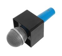 ibasenice Realistic Microphone Prop Simulation Fake Interview Mic for Role Play Birthday Party School Activities Enhances Communication and Social Skills Safe No Batteries Required
