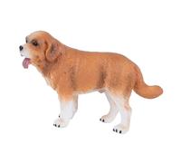 ibasenice Realistic Saint Dog Figurine Educational for Cognitive Learning Home and Classroom Decor Gift for Dog Lovers and Animal Model Collectors
